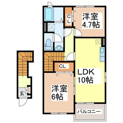 ファミールの物件間取画像